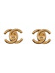 Chanel Vintage CC Turnlock Clip-On Earrings