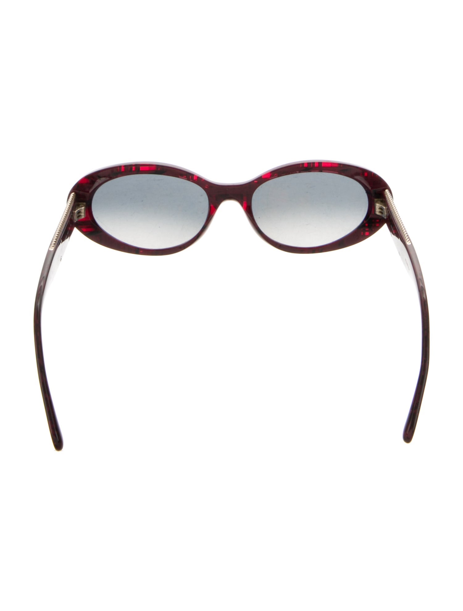 Chanel Interlocking CC Logo Round Sunglasses