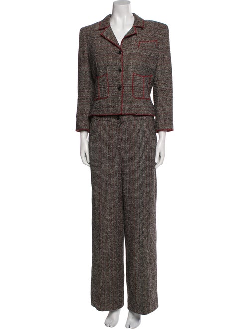 Chanel 2003 Tweed Pattern Pantsuit