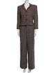 Chanel 2003 Tweed Pattern Pantsuit