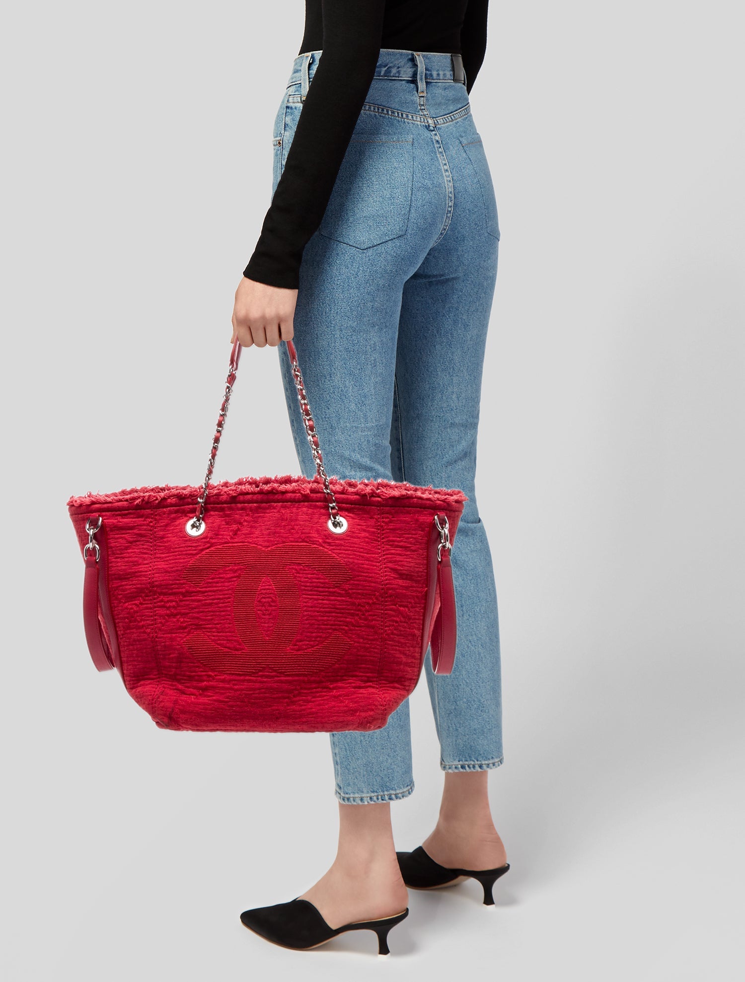 Chanel Small Double Face Deauville Tote