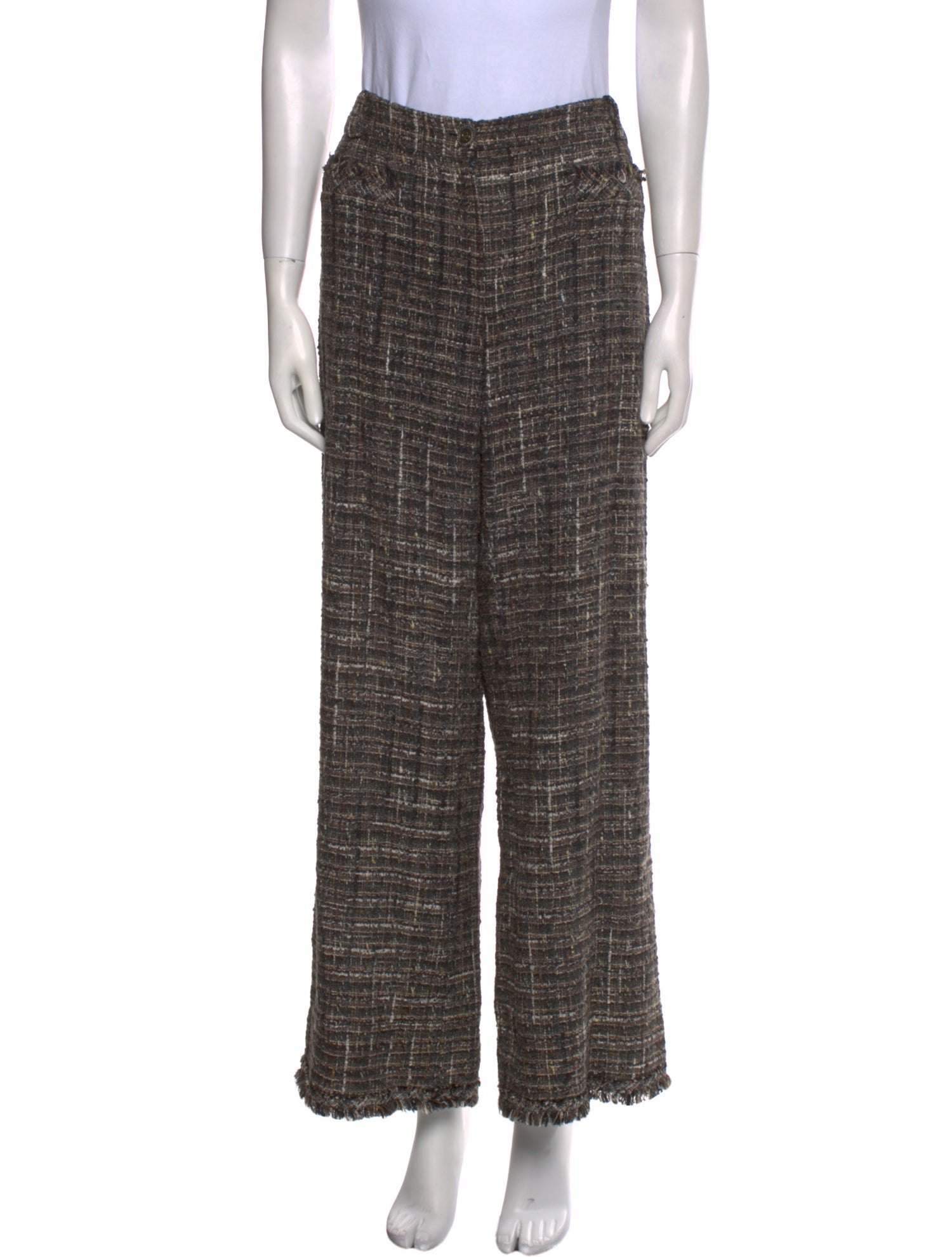 Chanel 2005 Wide Leg Pants