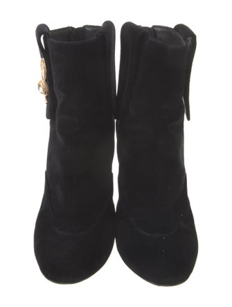 Chanel 2019 Interlocking CC Logo Boots