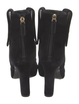 Chanel 2019 Interlocking CC Logo Boots