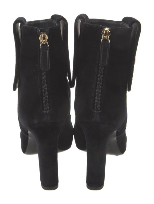 Chanel 2019 Interlocking CC Logo Boots