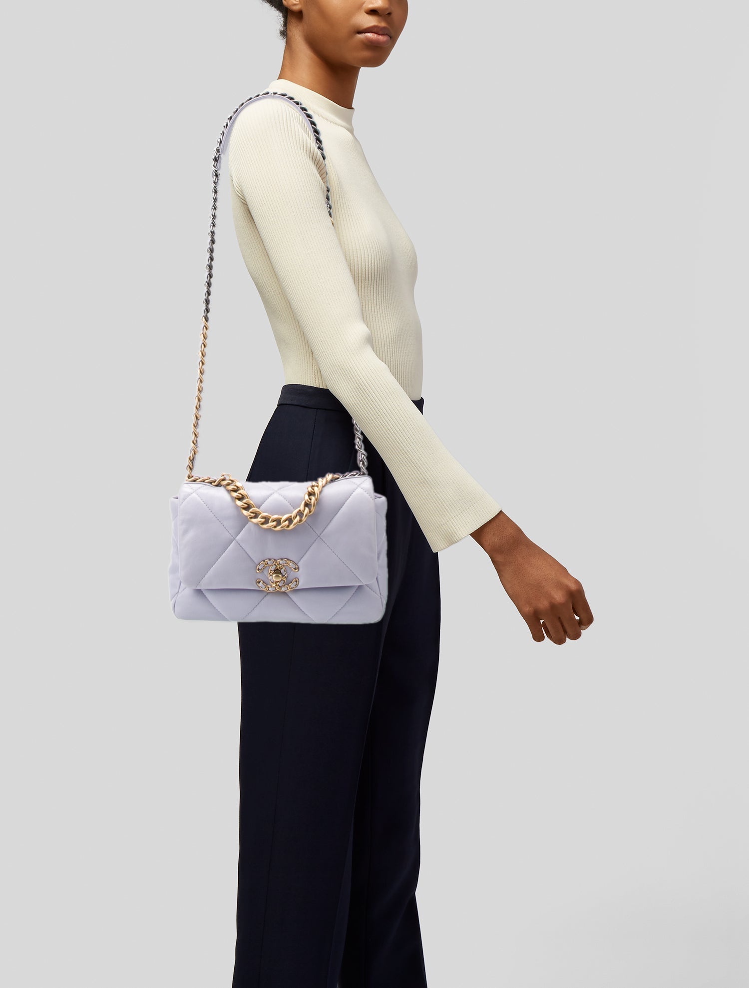 Chanel Medium 19 Flap Bag