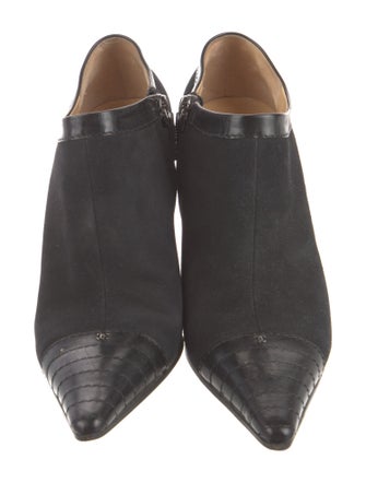 Chanel 2003 Interlocking CC Logo Boots