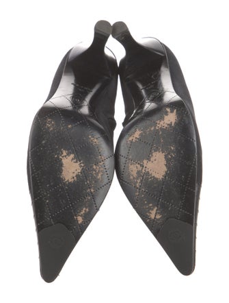 Chanel 2003 Interlocking CC Logo Boots