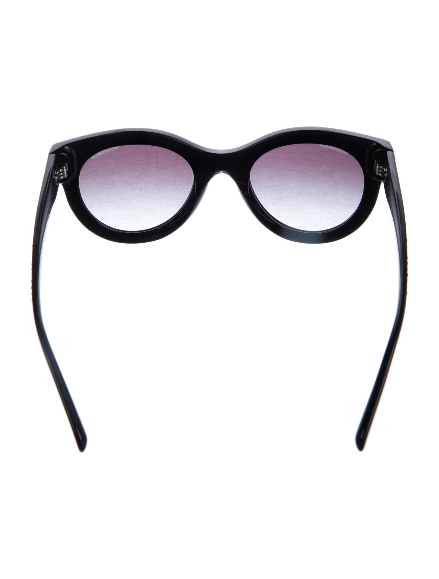 Chanel Interlocking CC Logo Cat-Eye Sunglasses