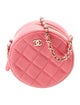 Chanel CC Round Clutch w/ Chain