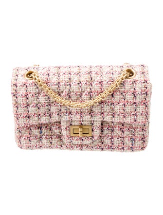 Chanel 224 Tweed Reissue Flap Bag