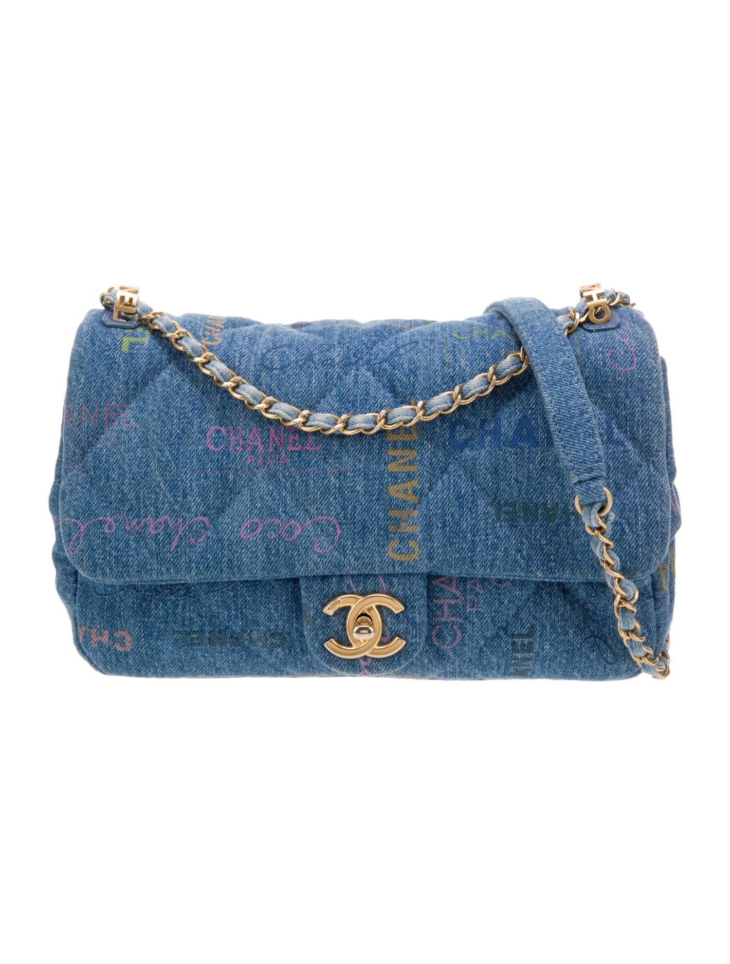 Chanel Large Denim Mood Flap Bag