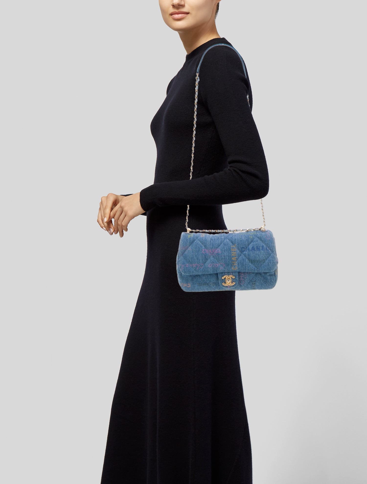 Chanel Large Denim Mood Flap Bag