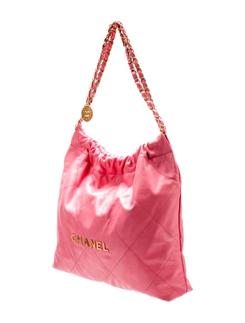 Chanel Shiny Calfskin 22 Hobo