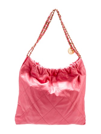 Chanel Shiny Calfskin 22 Hobo