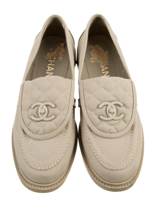 Chanel 2023 Interlocking CC Logo Loafers