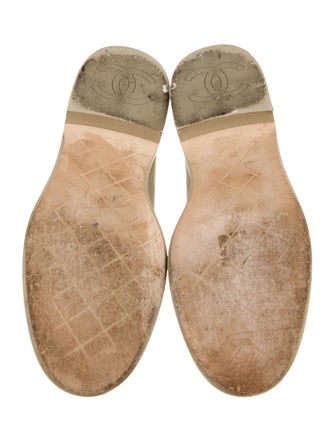 Chanel 2023 Interlocking CC Logo Loafers