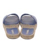 Chanel 2024 Interlocking CC Logo Espadrilles