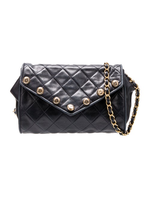 Chanel Button Envelope Flap Bag