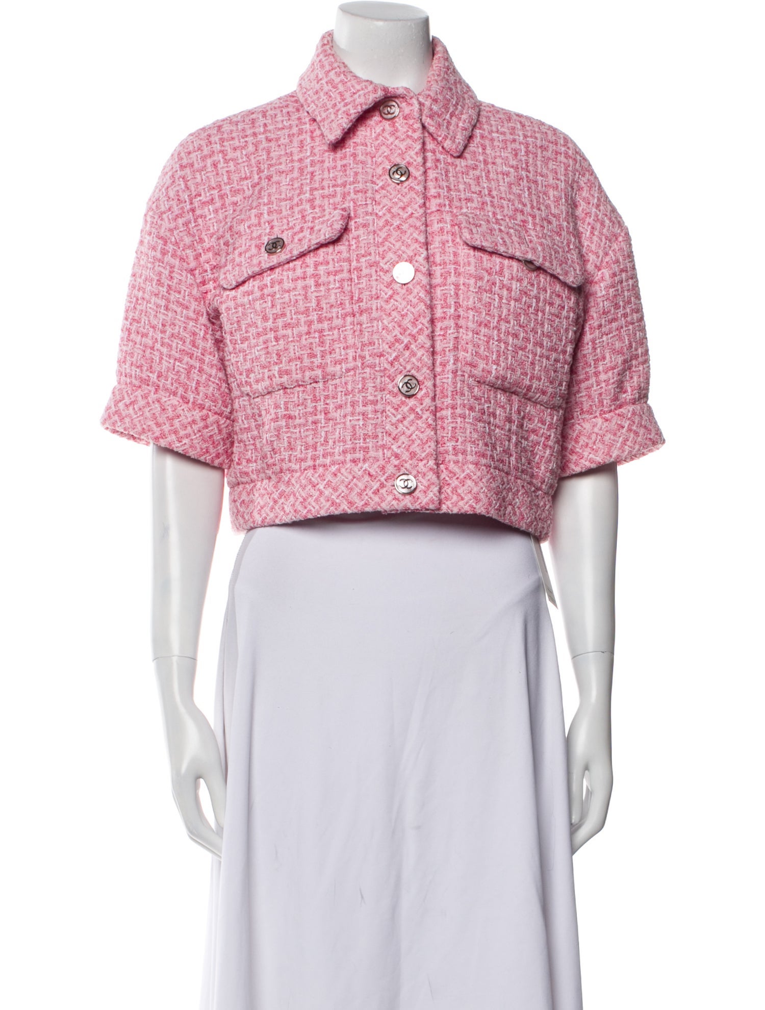Chanel 2023 Tweed Pattern Jacket