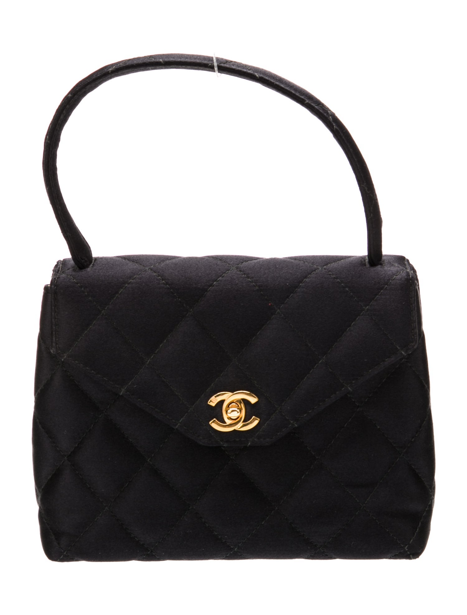 Chanel Satin Mini CC Top Handle Bag