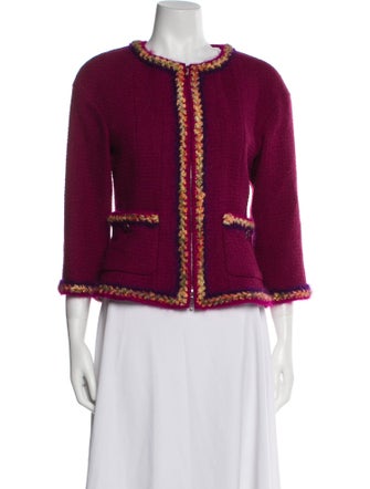 Chanel 2014 Wool Evening Jacket