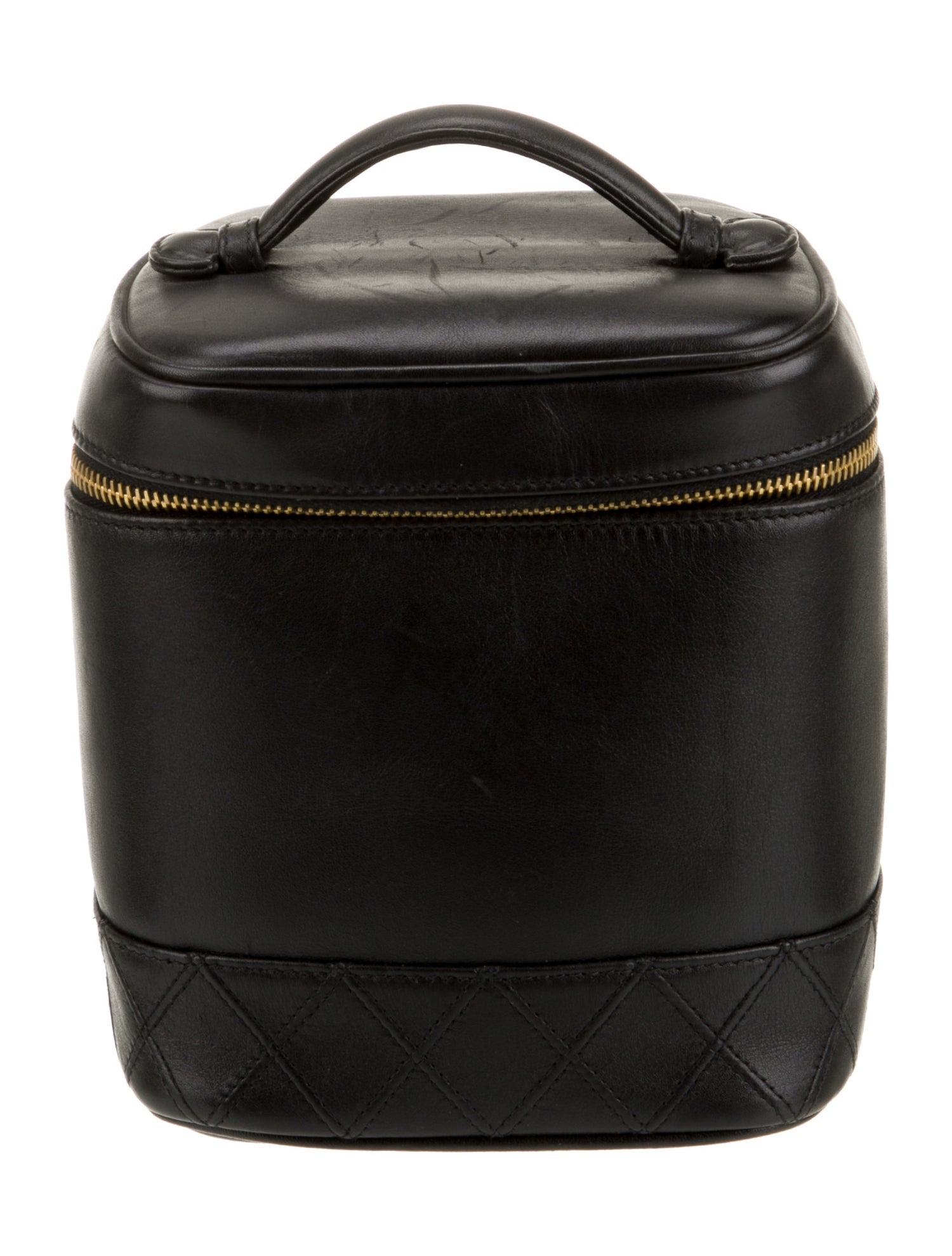 Chanel Quilted Vanity Case