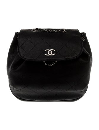 Chanel Stitch It Drawstring Backpack