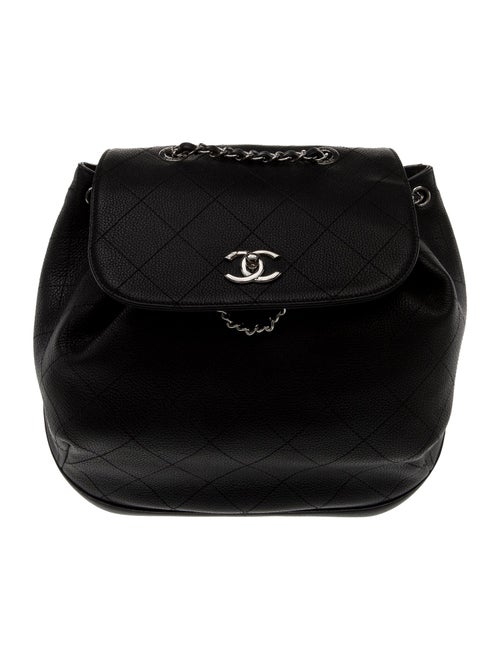 Chanel Stitch It Drawstring Backpack