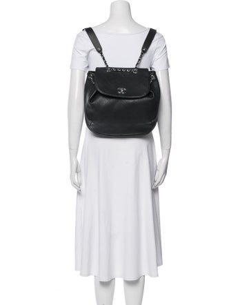 Chanel Stitch It Drawstring Backpack