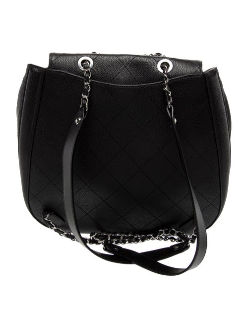 Chanel Stitch It Drawstring Backpack