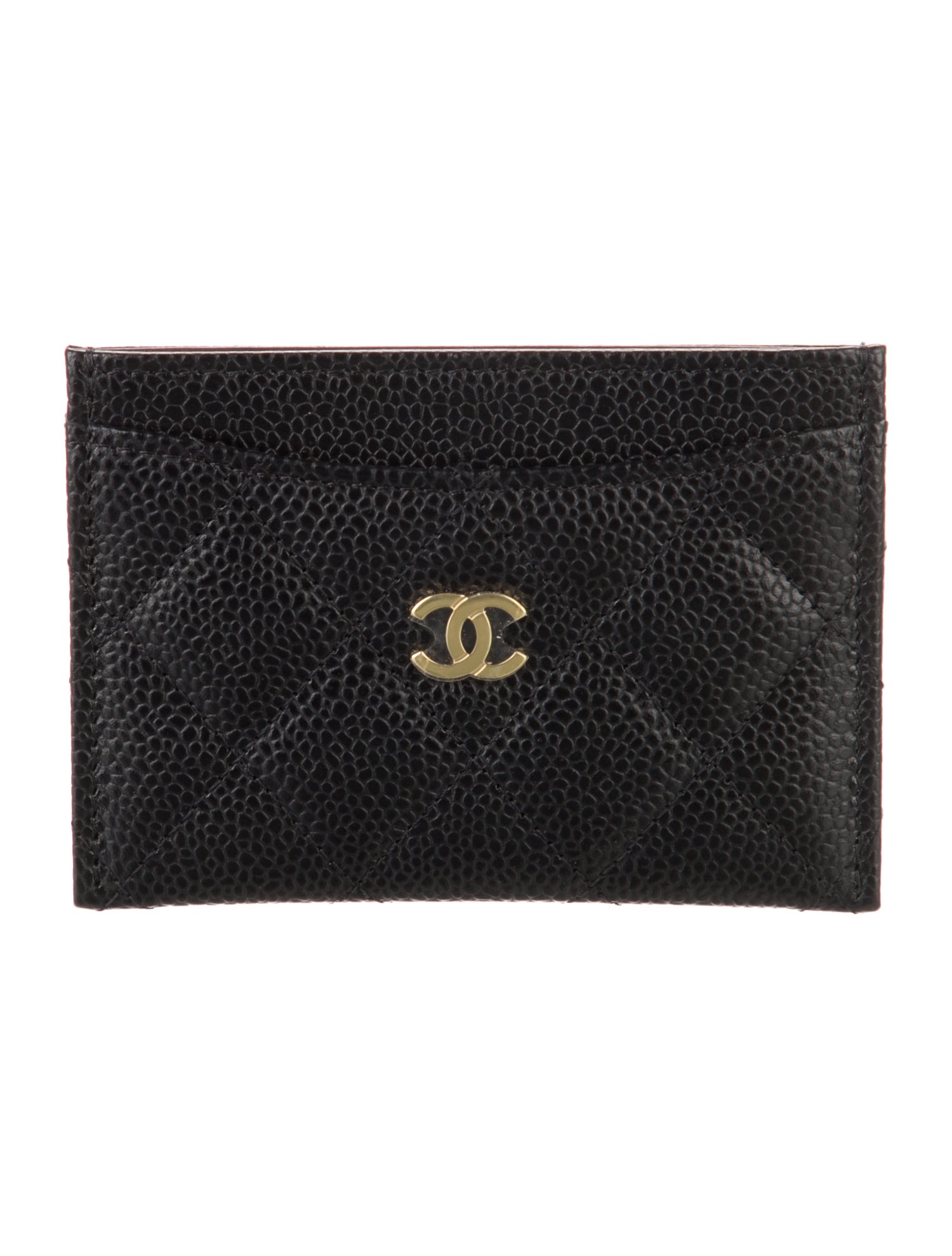Chanel Card Holder Interlocking CC Logo Card Holder