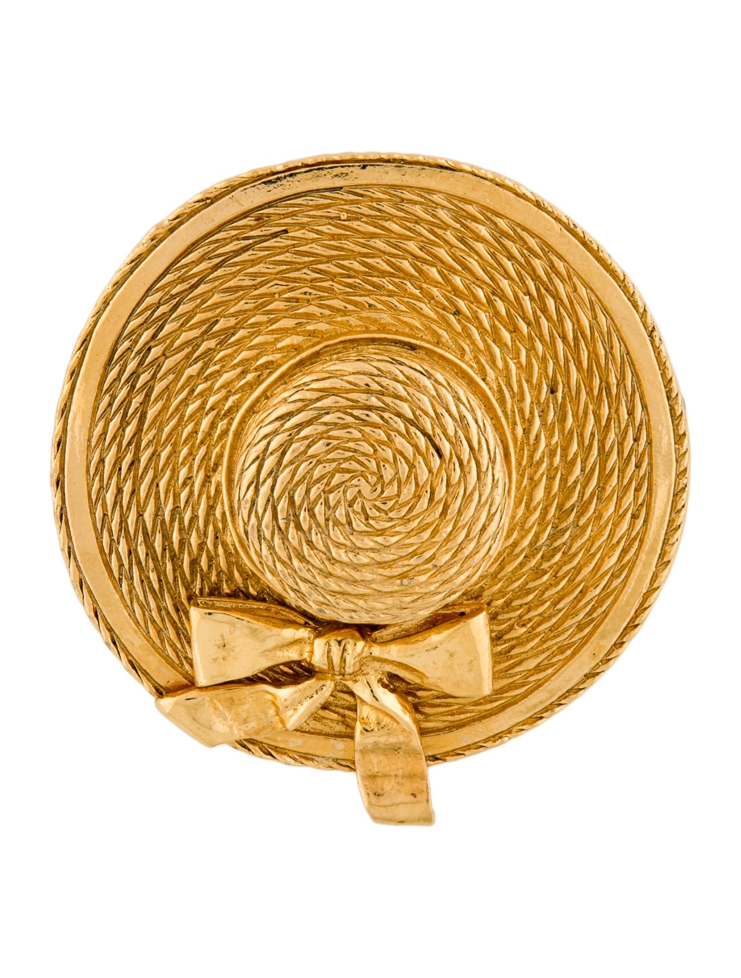 Chanel Vintage Sun Hat Brooch