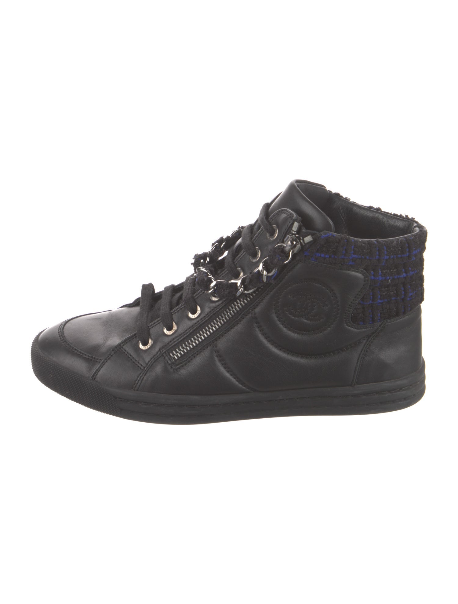 Chanel 2015 Interlocking CC Logo Sneakers