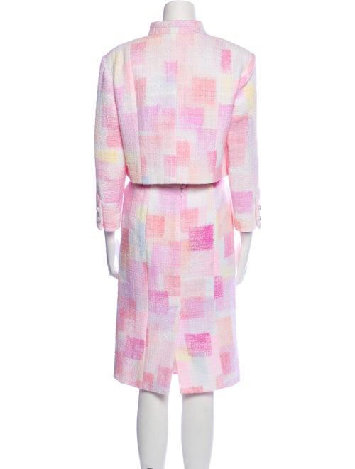 Chanel 2023 Tweed Pattern Skirt Suit