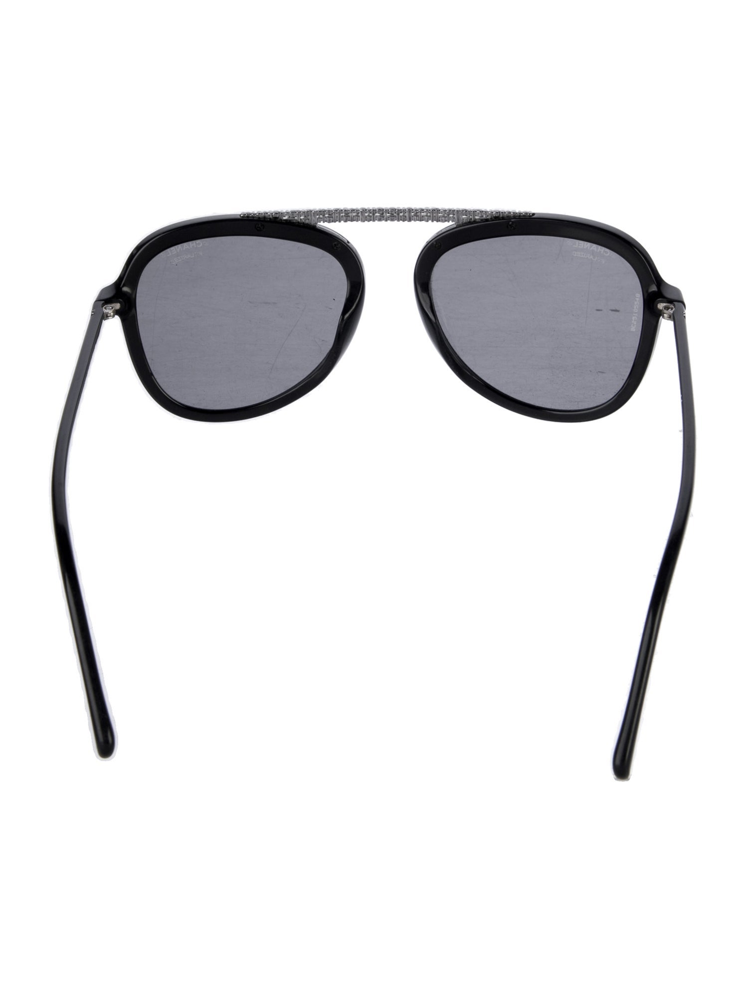 Chanel Interlocking CC Logo Aviator Sunglasses