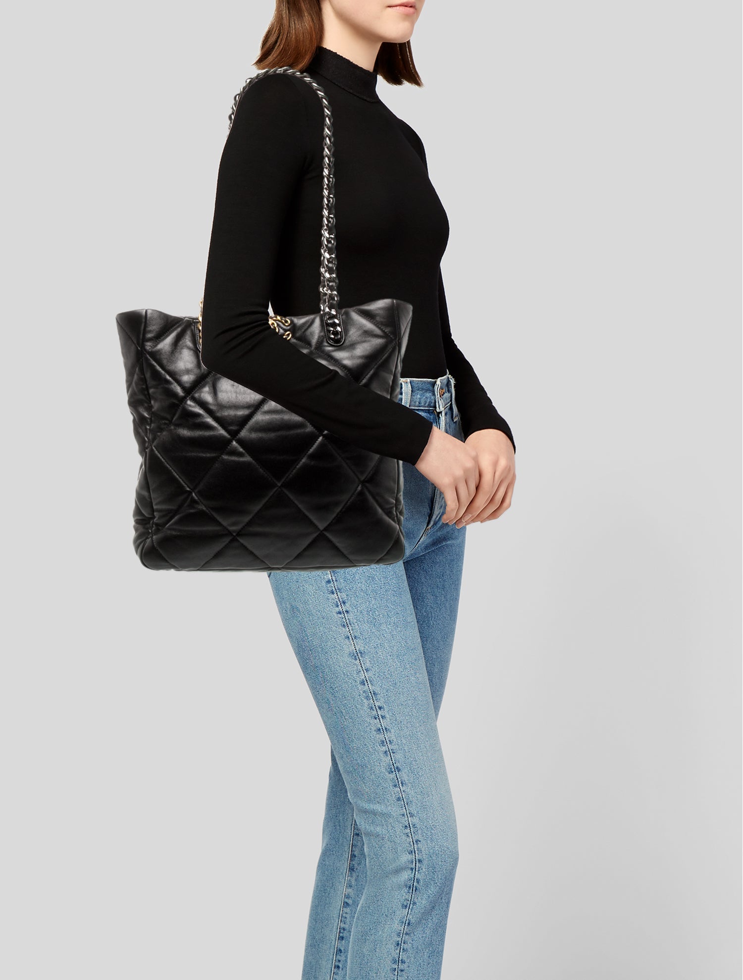 Chanel 19 Shopping Tote