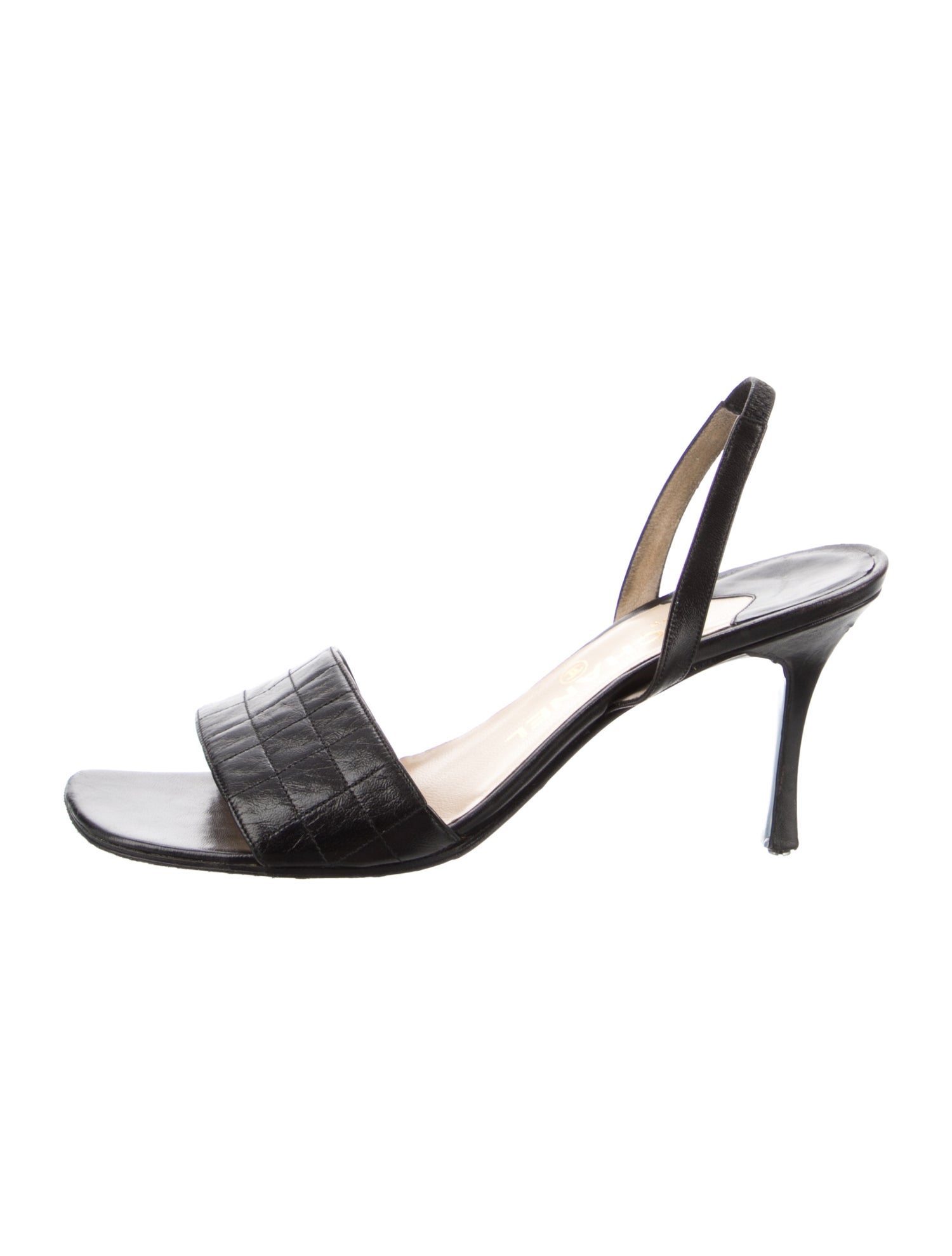 Chanel Vintage 2000 Slingback Sandals