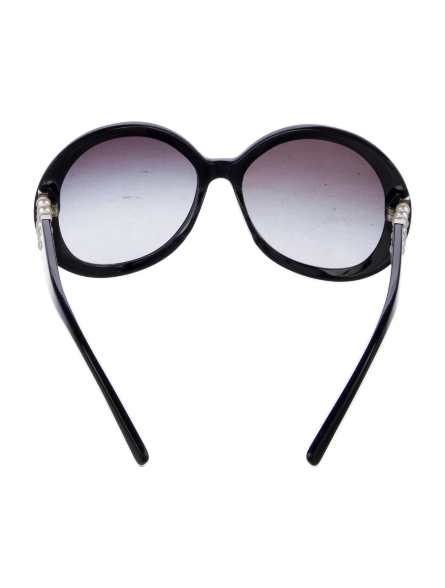 Chanel Perle Faux Pearl Accents Sunglasses