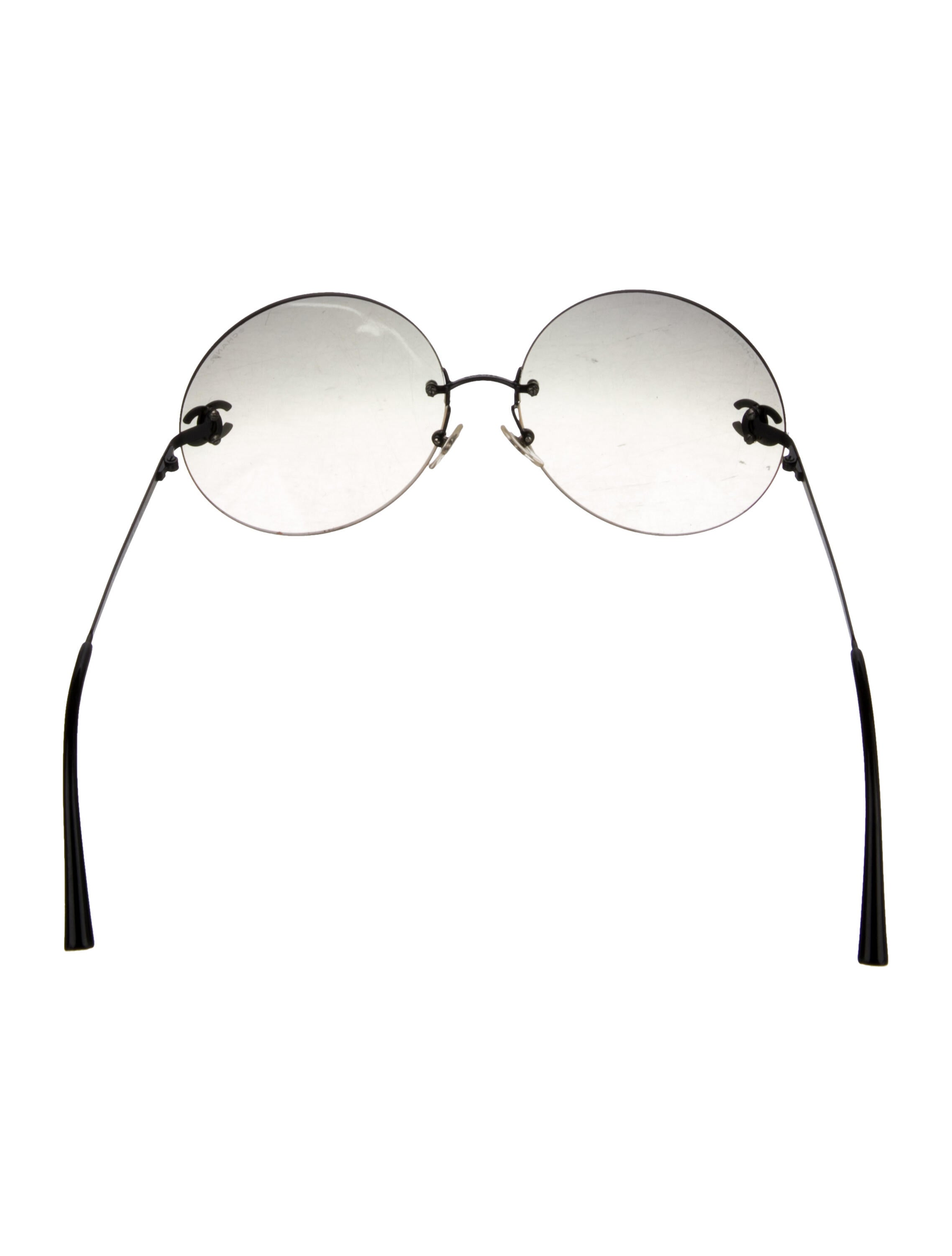 Chanel Interlocking CC Logo Oversize Sunglasses