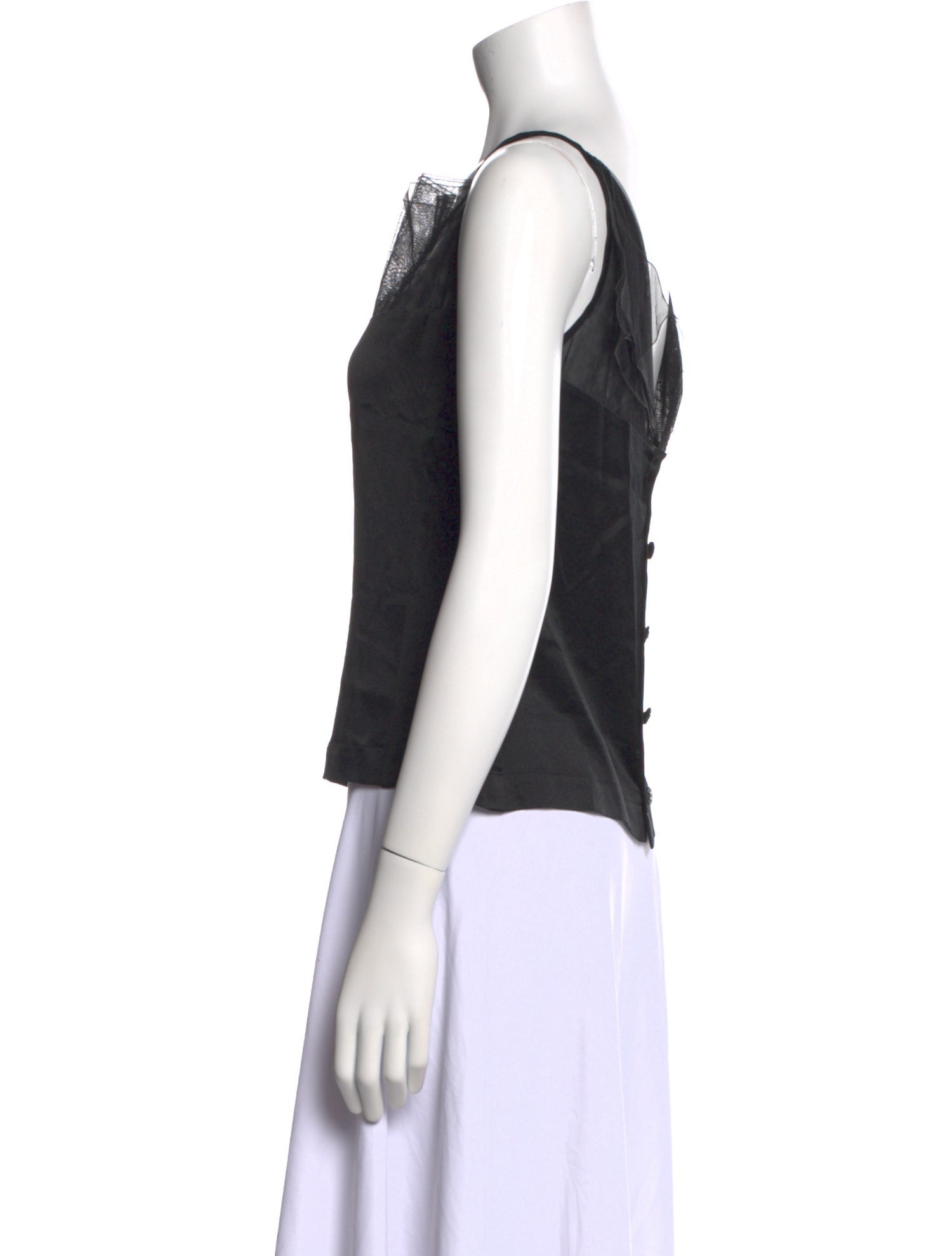 Chanel 1999 Nylon Crop Top