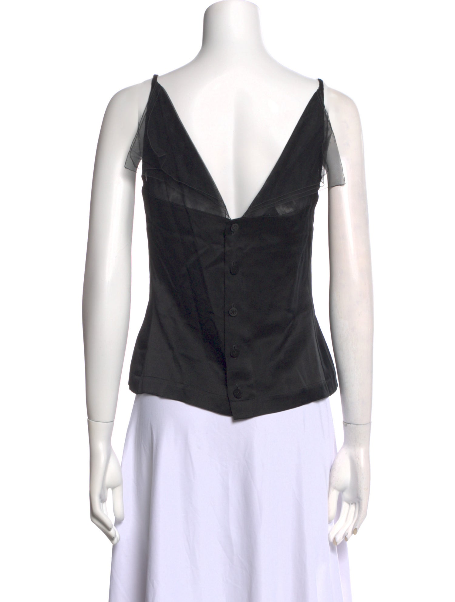 Chanel 1999 Nylon Crop Top