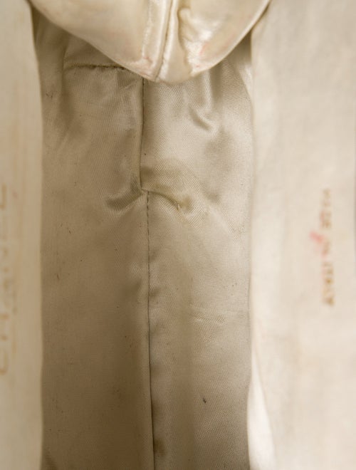 Chanel Metallic Frame Clutch w/ Chain