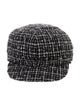Chanel 2024 Tweed Newsboy Cap