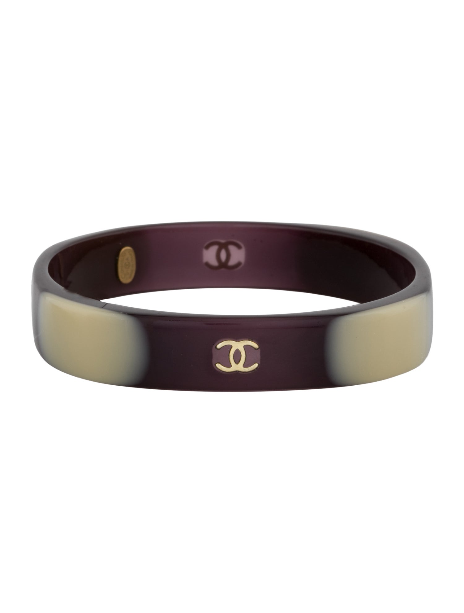 Chanel Vintage Resin Bangle
