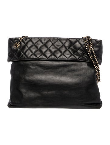Chanel Totes Quilted Shopping Tote
