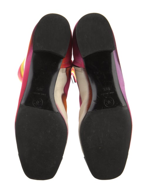 Chanel 2015 Interlocking CC Logo Rain Boots