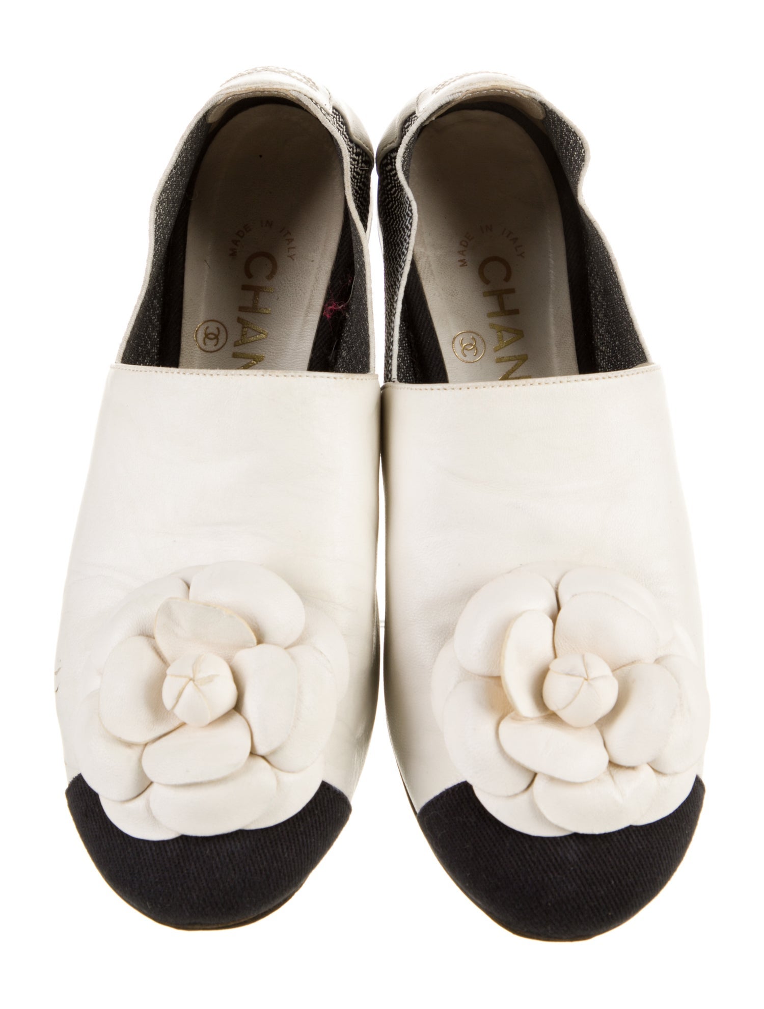 Chanel 2017 Interlocking CC Logo Loafers