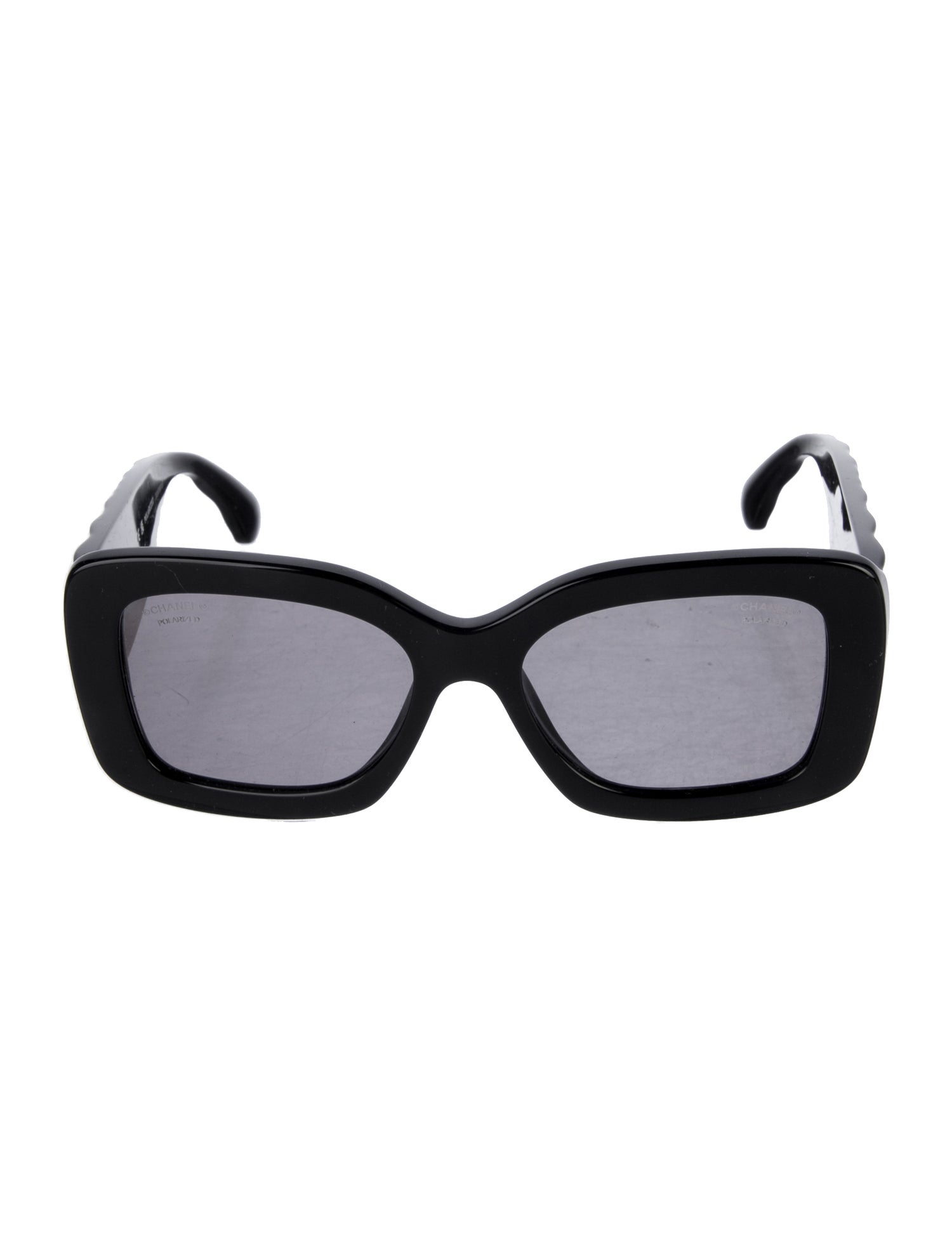 Chanel Interlocking CC Logo Square Sunglasses
