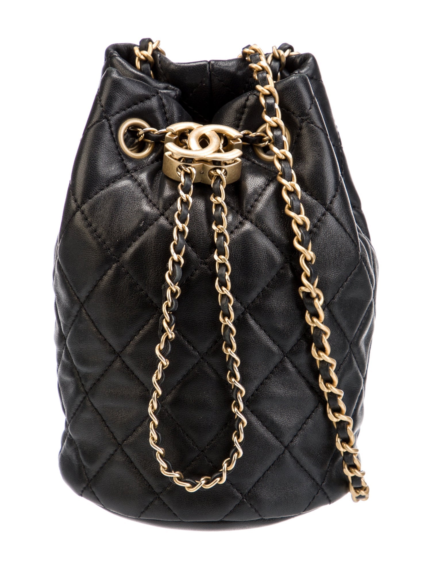 Chanel Pearl Crush Bucket Bag